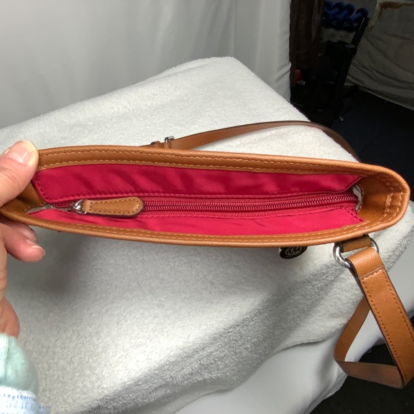 NWOT - Michael Kors Red Nylon Kempton Crossbody - Picture 5 of 14